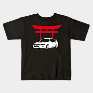 mitsubishi evolution Kids T-Shirt